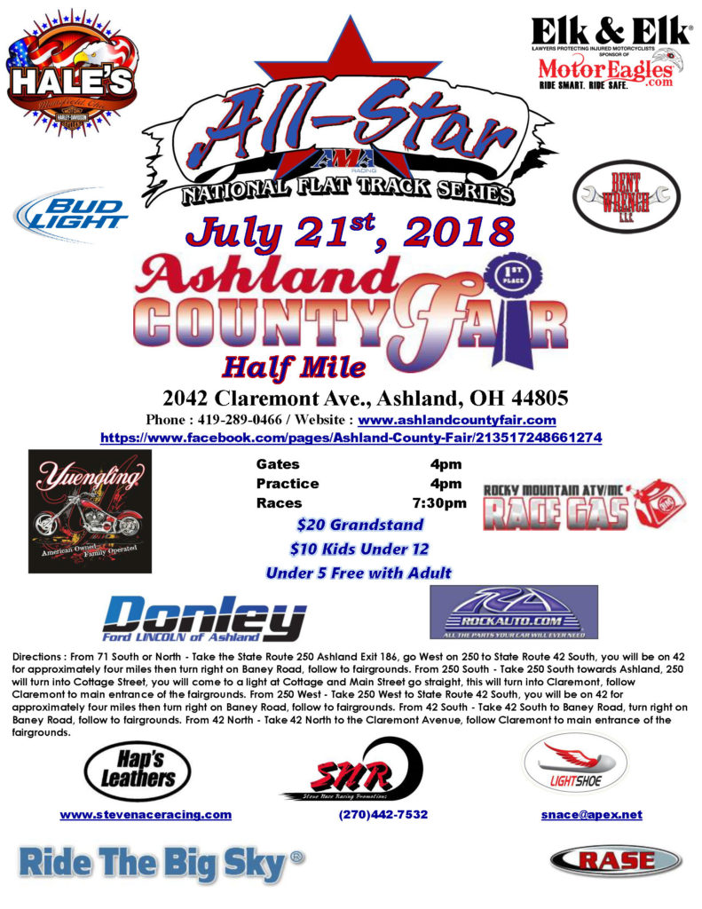 All Star Flat Track Race Ashland