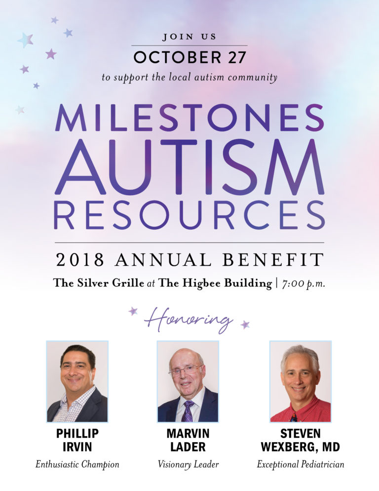 2018 annual benefit milestones autism resources