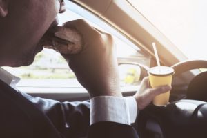 Eating while Driving