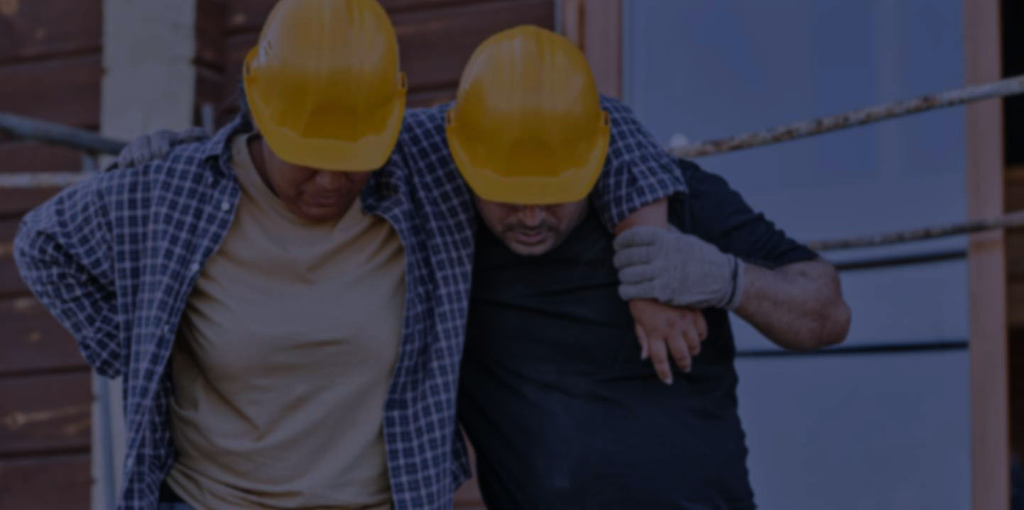 worker helping another injured worker