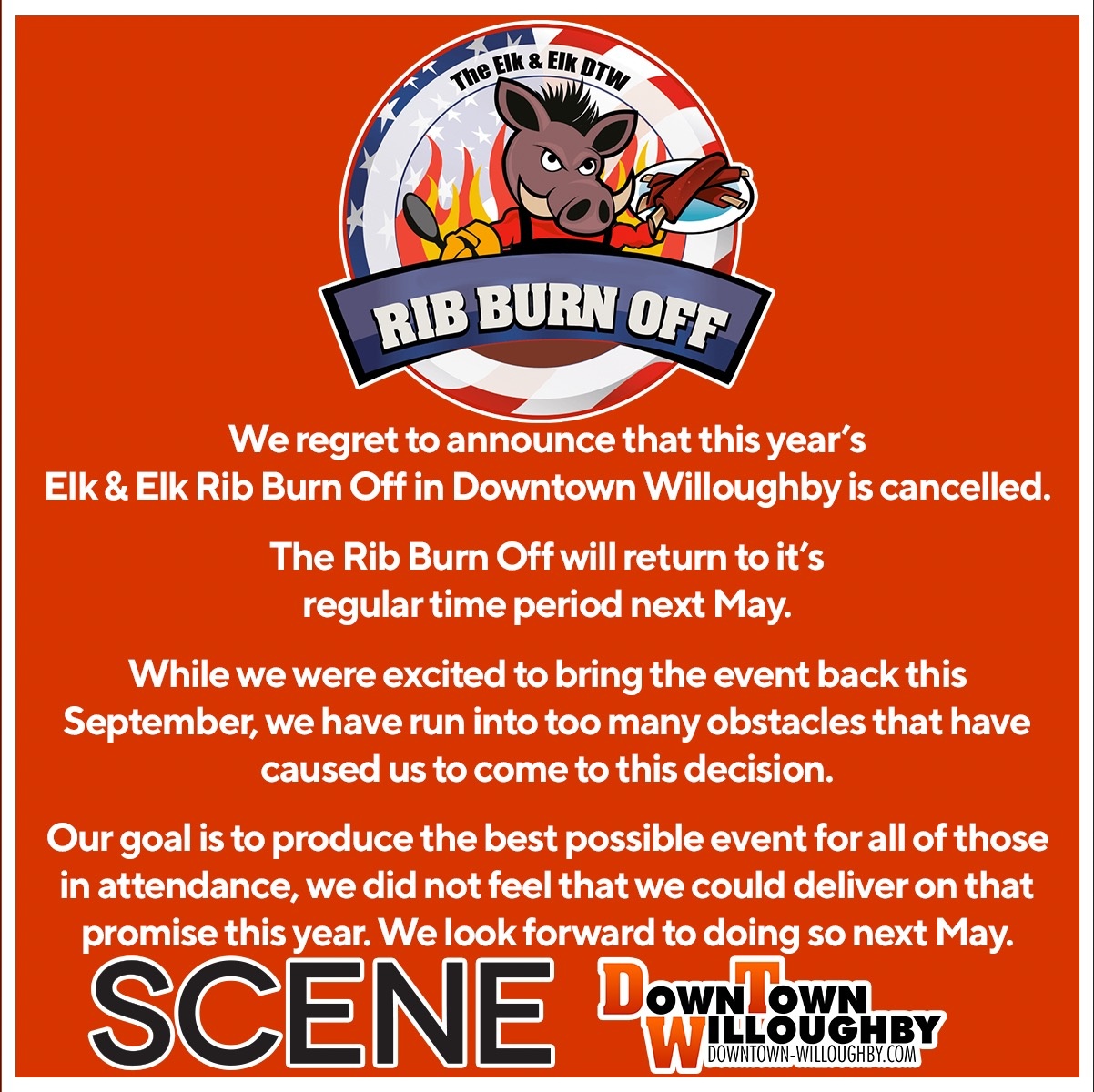 willoughby rib burn off 2021