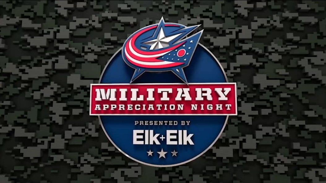 DVIDS - Images - Columbus Blue Jackets Military Appreciation Night [Image 1  of 5]